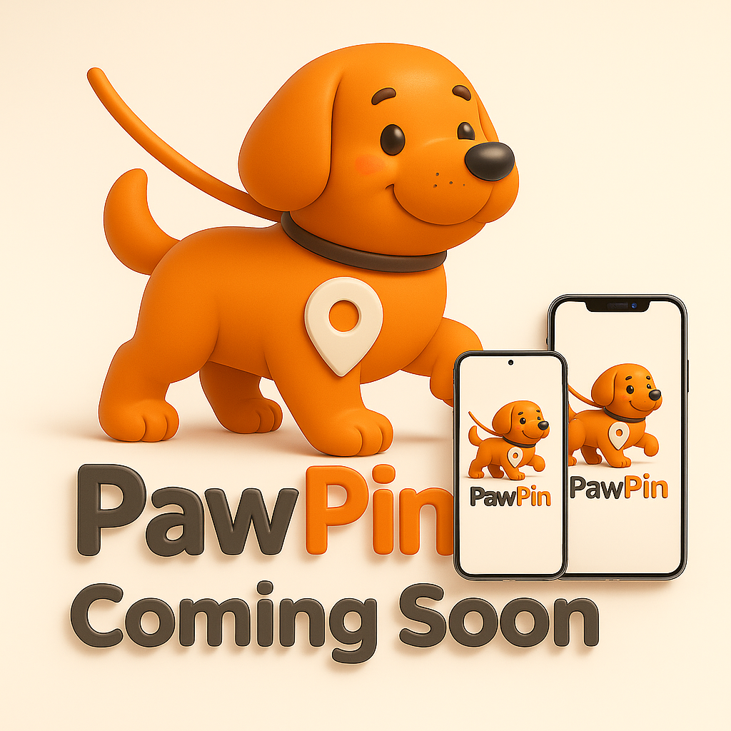 PawPin — Mobile app coming soon